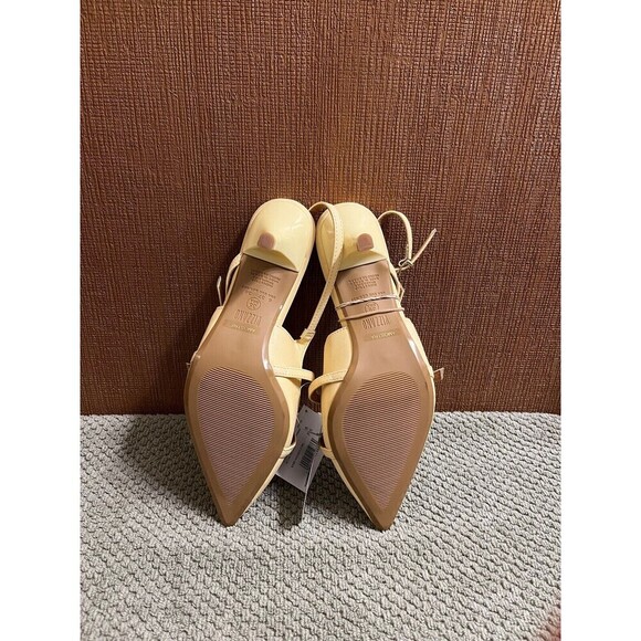 Vizzano Pelica Heels Size 6 (Style Code Pelica  1122.885) Color Yellow - Picture 6 of 6